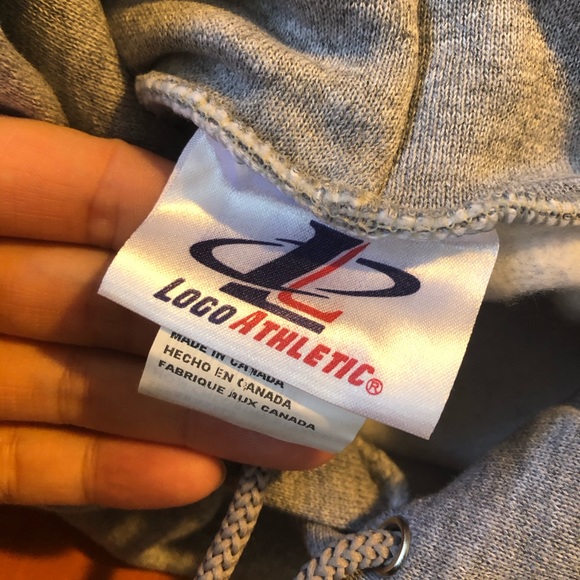 Brand new grey hoodie made in Canada - Picture 4 of 4